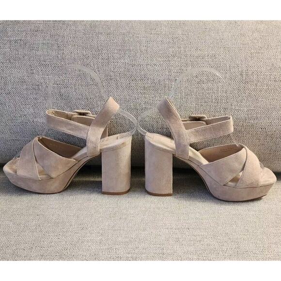 Pre-loved Jeffrey Campbell Women's Ammaly Sling Back Strap Heel Sz 6.5 - Picture 3 of 11